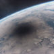 Illustration for article titled This Viral Photo Of Yesterdays Eclipse From Space Is Fake. Duh.